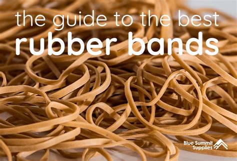 Rubber Band Size Chart: How to Pick the Right Rubber Band