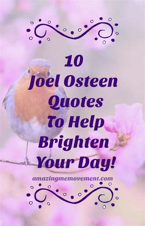 10 Joel Osteen Quotes That Will Brighten Your Day