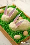 Adorable Easter Bunny Cake | Skip To My Lou