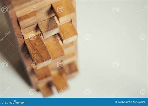 Wood block tower game stock image. Image of game, everyone - 173035099