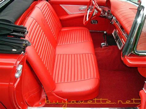 1957 Ford Thunderbird interior | Ford thunderbird, Old school ...