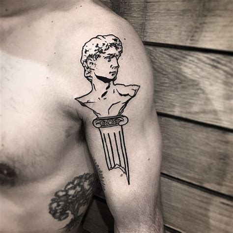 Statue of David Tattoo | Tatoveringsidéer, Tatoveringer