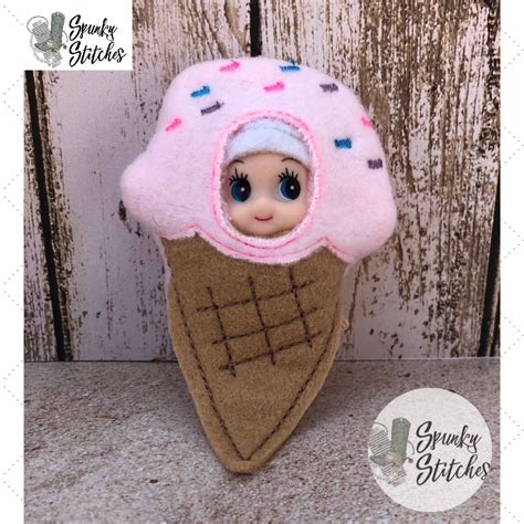 Elf Baby Ice Cream Costume