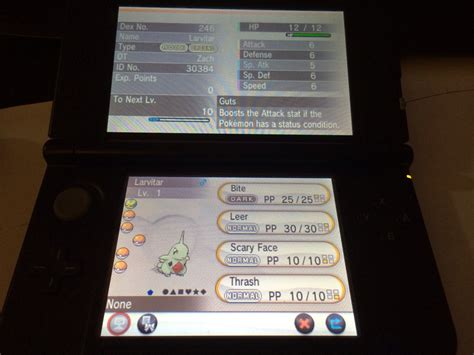 My first 6IV Larvitar, adamant nature! AHHHHHH : r/pokemon