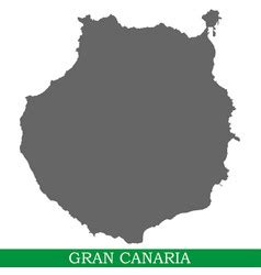 Canary islands map hand drawing doodle outline Vector Image