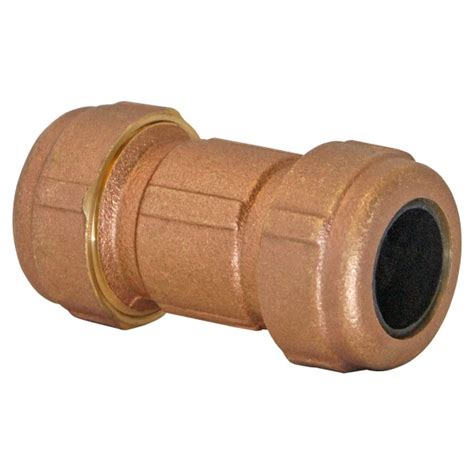 3/4″ IPS X 3″ Compression Coupling Brass – Law Supply, Inc.