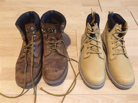 Retiring my Caterpillar boots after 20 years of service (Although I ...