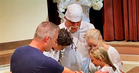 Video: Hulk Hogan Gets Baptized - PWMania - Wrestling News