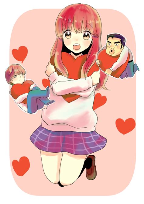 "Gouda Takeo" "Sunakawa Makoto" "Yamato Rinko" | Anime, Anime love, Anime romance