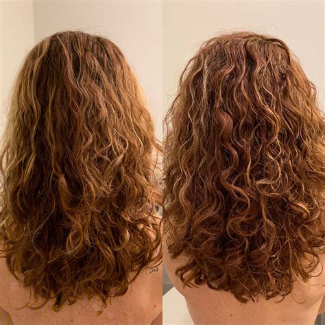 Monat before and after | Monat hair, Shampoo for curly hair, Blowdry styles