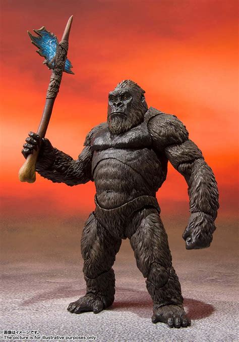 Godzilla Vs. Kong 2021 King Kong S.H. Monsterarts Action Figure