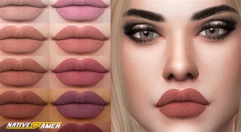 What A Babe Lip Presets Sims 4 Sims The Sims 4 Packs | Images and ...