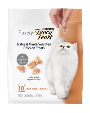 Fancy Feast Purely Natural Chicken Treats Review