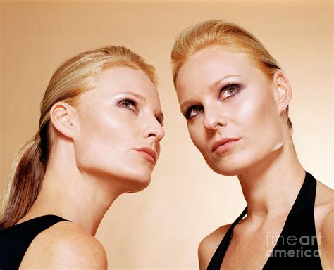 Identical Twin Sisters Photograph by Kate Jacobs/science Photo Library | Fine Art America