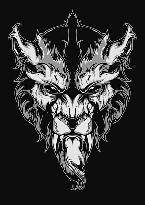 Lycanthrope Illustration on Behance