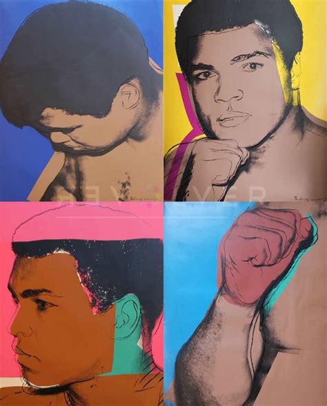 Muhammad Ali Complete Portfolio (FS II.179-182) by Andy Warhol from Revolver Gallery - Global ...