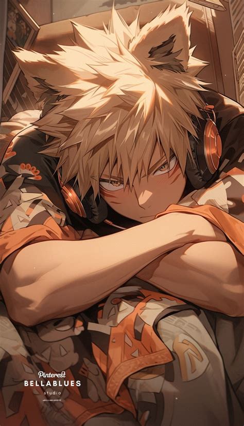 Bedtime Bliss: Katsuki Bakugo's Blissful Sleep in Comfortable Quarters | Bakugo katsuki fanart ...