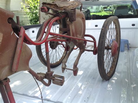 1930’s Antique Mechanical Hobby Horse Amusement Park Bicycles ...