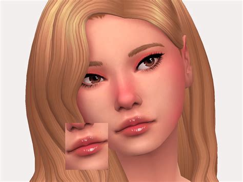 Sims 4 Lip Gloss CC