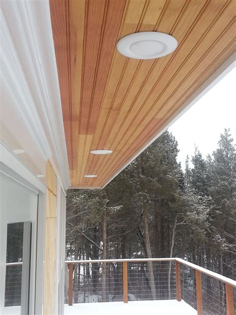 93+ Exterior Soffit Lighting Ideas in 2021 | House exterior, Roof soffits, Outdoor recessed lighting