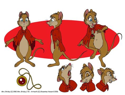 Secret of Nimh's Mrs. Brisby by Ebonyleopard on DeviantArt | Animal ...