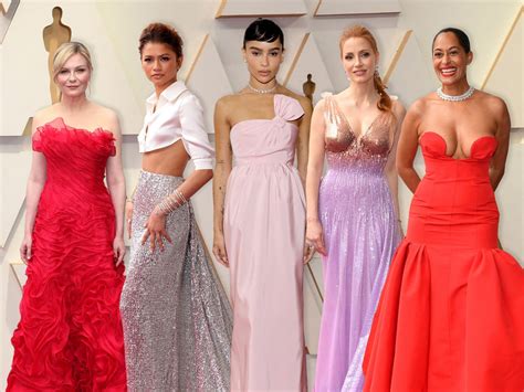 Oscars 2022: All The Best-dressed Stars On The Oscars Red Carpet ...