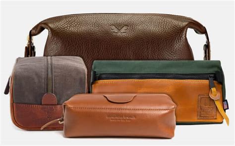 11 Leather Dopp Kits That Get Better With Age | GearMoose