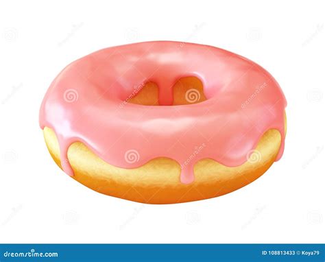 Glazed Donut. Vector Illustration In Cartoon Style. | CartoonDealer.com #232579440