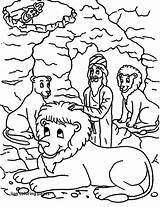 Daniel And The Lions Den Coloring Pages Free At GetDrawings  Download sketch template