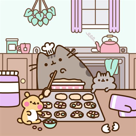 Pusheen the cat | Pusheen cute, Pusheen cat, Pusheen gif