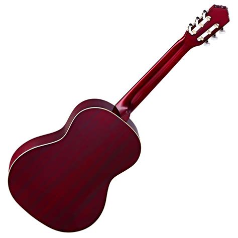 DISC Ortega R131WR Classical Guitar, Wine Red at Gear4music