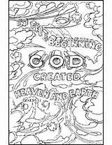 Creation Coloring Pages  Best For Kids sketch template