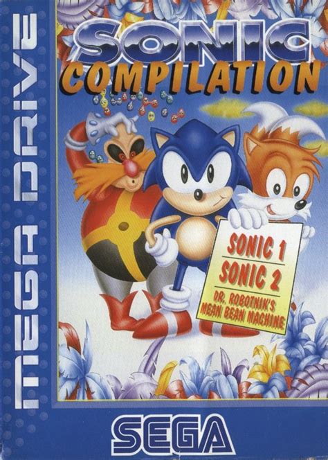 Sonic Classics (1995) Genesis box cover art - MobyGames