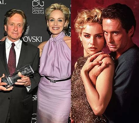 Basic Instinct's Sharon Stone and Michael Douglas back together - see pics - Mirror Online