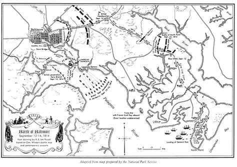 Battle of Baltimore - Map Locator