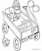Printable Christmas Toys Coloring Pages  008 sketch template