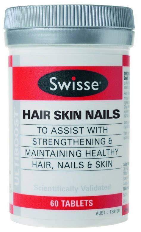 Swiss Ultiboost Hair Skin Nails 60 Tablets Swisse