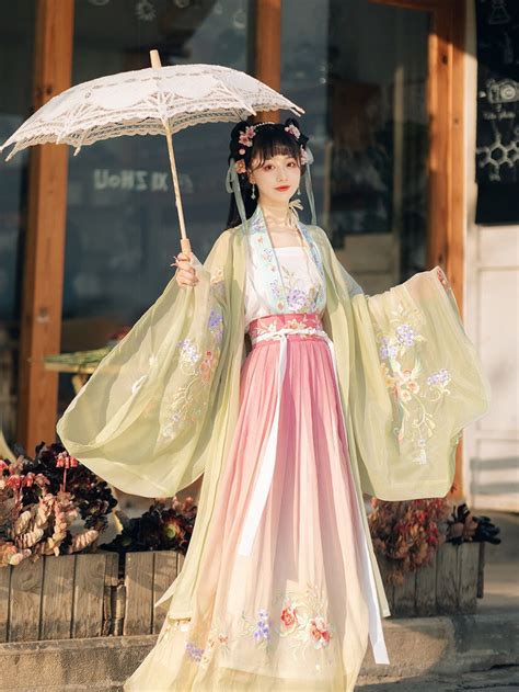 Vintage Women's Hanfu Dress Chinese Traditional Dress | Etsy