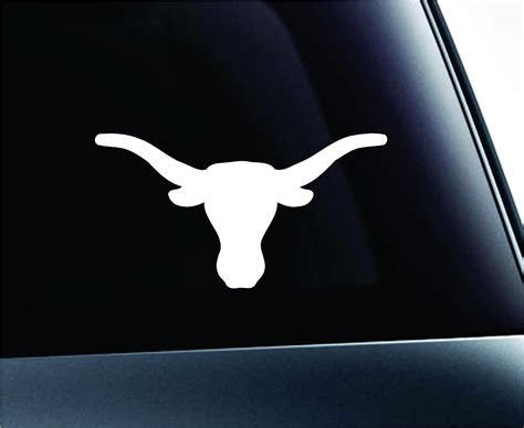 Amazon.com: ExpressDecor Longhorn Symbol Symbol Decal Funny Car Truck ...