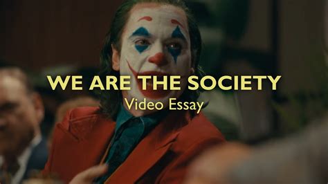 'We Are The Society' | Joker Powerful Message [Explained] - YouTube