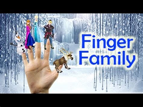 The Finger Family Frozen Disney Nursery Rhyme Songs - YouTube