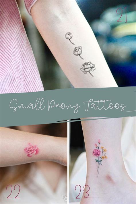 43 Pretty Peony Tattoo Ideas - tattooglee | Peonies tattoo, Pretty flower tattoos, Pink tattoo