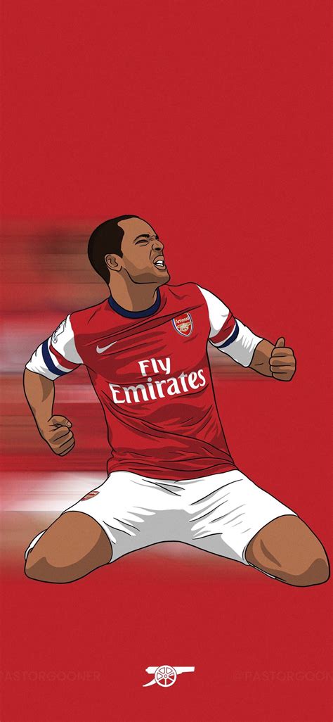 Arsenal Cartoon Hd Football iPhone X Wallpapers Free Download