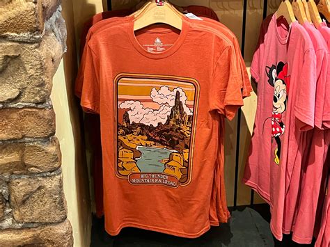 New Big Thunder Mountain Railroad T-Shirt Chugs into Disney World ...