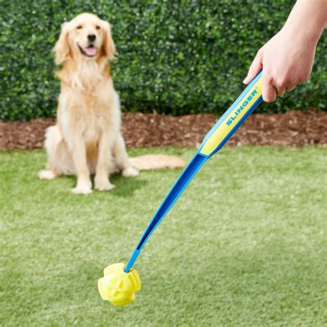 Multipet Slinger and Ball Fetch Dog Toy, 18-in - Chewy.com