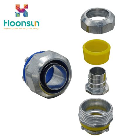 Free Sample Yueqing Metal Waterproof For Nylon Pipe Flexible Conduit Connector - Buy Metal ...