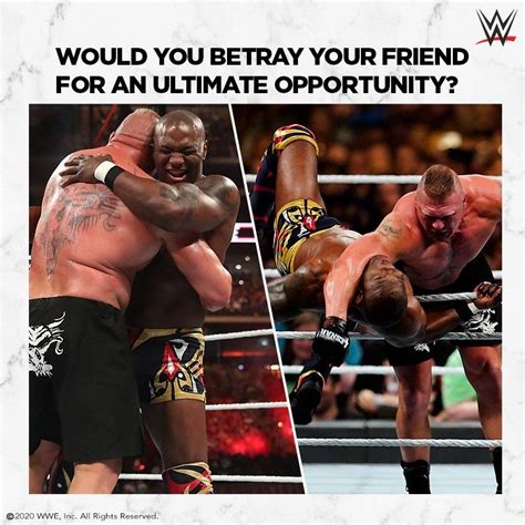 Friend vs. Friend Brock Lesnar vs. Shelton Benjamin | Wwe pay per view ...