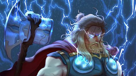 Thor With Stormbreaker 4k Wallpapers - Wallpaper Cave