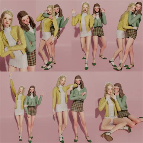 Sims 4 Best Friend Gallery Poses