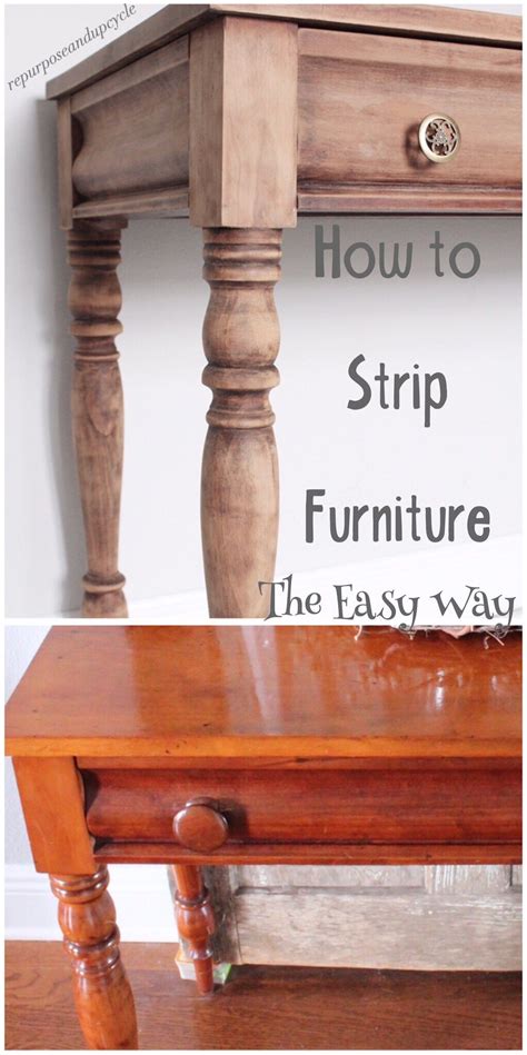 DIY Furniture Makeover: Stripping Paint and Stain